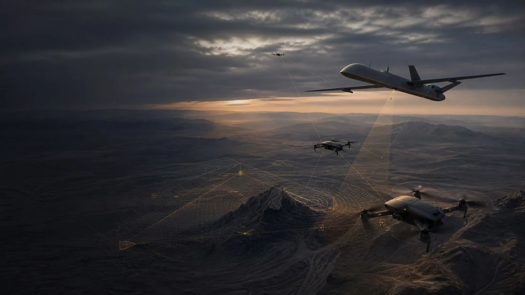 UAV training simulator with mission control and telemetry